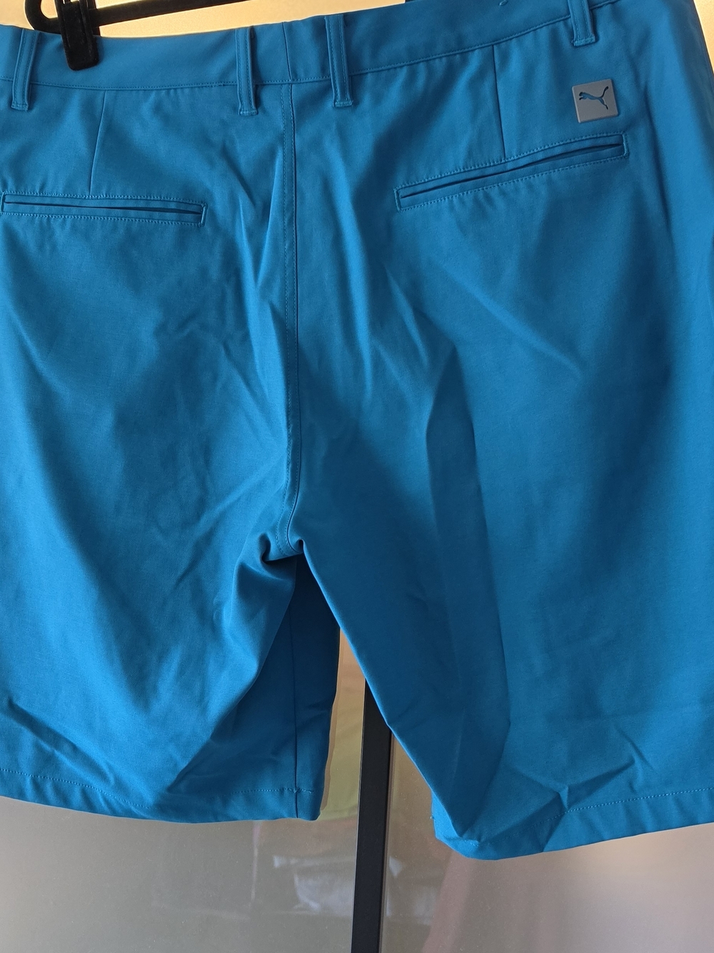 Puma Men’s Turquoise Flat Front Golf Shorts